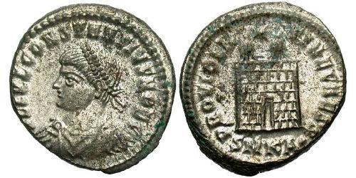 1 Follis /  AE3 Empire romain (27BC-395) Bronze Constance II (317 - 361)