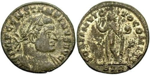 1 Follis /  AE3 Empire romain (27BC-395) Bronze Constantin I (272 - 337)