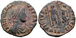 1 Follis /  AE3 Empire romain d
