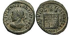 1 Follis /  AE3 Empire romain d