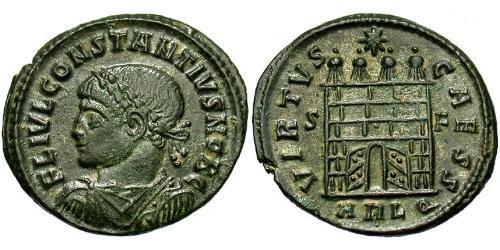 1 Follis /  AE3 Empire romain d