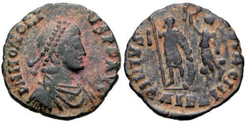 1 Follis /  AE3 Empire romain d
