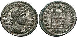 1 Follis /  AE3 Roman Empire (27BC-395) Bronze Constantine I (272 - 337)