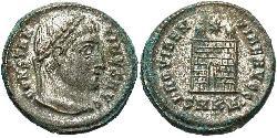 1 Follis /  AE3 Roman Empire (27BC-395) Bronze Constantine I (272 - 337)