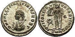 1 Follis /  AE3 Roman Empire (27BC-395) Bronze Licinius II (315-326)