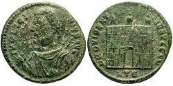 1 Follis /  AE3 Roman Empire (27BC-395) Bronze Licinius I (265-324)