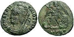 1 Follis /  AE3 Roman Empire (27BC-395) Bronze Constantine I (272 - 337)