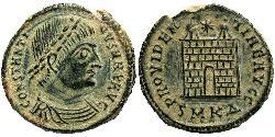 1 Follis /  AE3 Roman Empire (27BC-395) Bronze Constantine I (272 - 337)