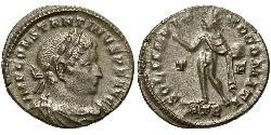 1 Follis /  AE3 Roman Empire (27BC-395) Bronze Constantine I (272 - 337)