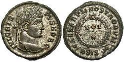 1 Follis /  AE3 Roman Empire (27BC-395) Bronze Crispus (305 - 326)