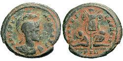 1 Follis /  AE3 Roman Empire (27BC-395) Bronze Crispus (305 - 326)