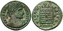 1 Follis /  AE3 Roman Empire (27BC-395) Bronze Constantine I (272 - 337)