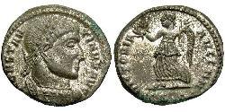 1 Follis /  AE3 Roman Empire (27BC-395) Bronze Constantine I (272 - 337)