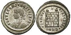 1 Follis /  AE3 Roman Empire (27BC-395) Bronze Constantius II (317 - 361)