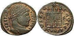 1 Follis /  AE3 Roman Empire (27BC-395) Bronze Constantine I (272 - 337)