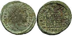 1 Follis /  AE3 Roman Empire (27BC-395) Bronze Constantine I (272 - 337)