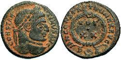 1 Follis /  AE3 Roman Empire (27BC-395) Bronze Constantine I (272 - 337)