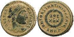 1 Follis /  AE3 Roman Empire (27BC-395) Bronze Constantine I (272 - 337)