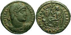 1 Follis /  AE3 Roman Empire (27BC-395) Bronze Constantine I (272 - 337)