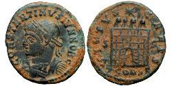 1 Follis /  AE3 Roman Empire (27BC-395) Bronze Constantine I (272 - 337)