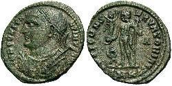 1 Follis /  AE3 Roman Empire (27BC-395) Bronze Constantine I (272 - 337)
