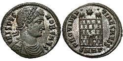 1 Follis /  AE3 Roman Empire (27BC-395) Bronze Crispus (305 - 326)