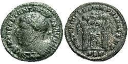 1 Follis /  AE3 Roman Empire (27BC-395) Bronze Constantine I (272 - 337)