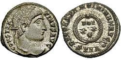1 Follis /  AE3 Roman Empire (27BC-395) Bronze Constantine I (272 - 337)