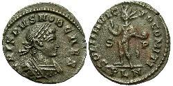 1 Follis /  AE3 Roman Empire (27BC-395) Bronze Crispus (305 - 326)