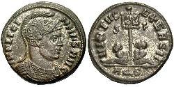 1 Follis /  AE3 Roman Empire (27BC-395) Bronze Licinius I (265-324)