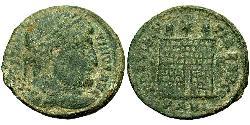 1 Follis /  AE3 Roman Empire (27BC-395) Bronze Constantine I (272 - 337)