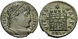 1 Follis /  AE3 Roman Empire (27BC-395) Bronze Constantine I (272 - 337)