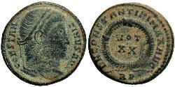 1 Follis /  AE3 Roman Empire (27BC-395) Bronze Constantine I (272 - 337)