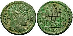 1 Follis /  AE3 Roman Empire (27BC-395) Bronze Constantine I (272 - 337)
