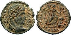 1 Follis /  AE3 Roman Empire (27BC-395) Bronze Constantine I (272 - 337)