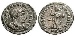 1 Follis /  AE3 Roman Empire (27BC-395) Bronze Constantine I (272 - 337)