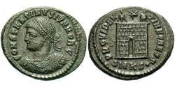1 Follis /  AE3 Roman Empire (27BC-395) Bronze Constantine I (272 - 337)