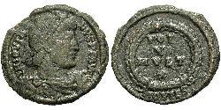 1 Follis /  AE3 Roman Empire (27BC-395) Bronze Jovian (331- 364)