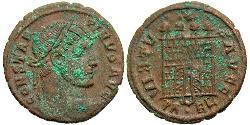 1 Follis /  AE3 Roman Empire (27BC-395) Bronze Constantine I (272 - 337)