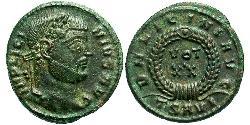 1 Follis /  AE3 Roman Empire (27BC-395) Bronze Licinius I (265-324)