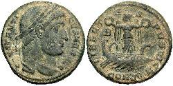 1 Follis /  AE3 Roman Empire (27BC-395) Bronze Constantine I (272 - 337)