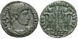 1 Follis /  AE3 Roman Empire (27BC-395) Bronze Constantine I (272 - 337)