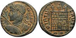 1 Follis /  AE3 Roman Empire (27BC-395) Bronze Constantine I (272 - 337)