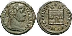 1 Follis /  AE3 Roman Empire (27BC-395) Bronze Constantine I (272 - 337)