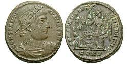 1 Follis /  AE3 Roman Empire (27BC-395) Bronze Constantine I (272 - 337)