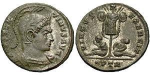 1 Follis /  AE3 Roman Empire (27BC-395) Bronze Constantine I (272 - 337)