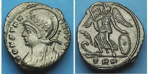 1 Follis /  AE3 Roman Empire (27BC-395) Bronze Constantine I (272 - 337)