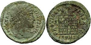 1 Follis /  AE3 Roman Empire (27BC-395) Bronze Constantine I (272 - 337)