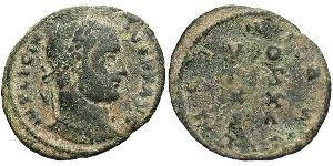 1 Follis /  AE3 Roman Empire (27BC-395) Bronze Licinius I (265-324)