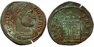 1 Follis /  AE3 Roman Empire (27BC-395) Bronze Constantine I (272 - 337)